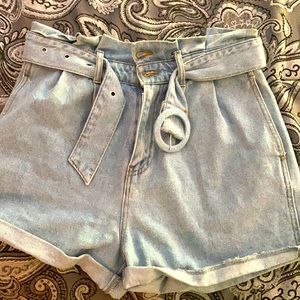 Never worn Jean shorts from forever 21.